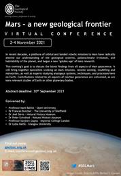 event details poster for GSL Mars lecture